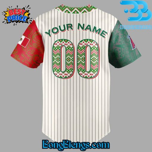 Los Angeles Angels 2025 Mexican Heritage Night Baseball Jersey
