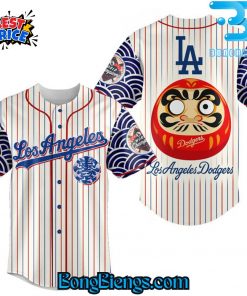 Los Angeles Dodgers Daruma Doll Baseball Jersey