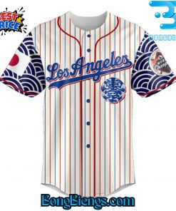 Los Angeles Dodgers Daruma Doll Baseball Jersey