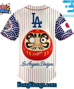 Los Angeles Dodgers Daruma Doll Baseball Jersey