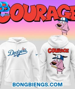 Los Angeles Dodgers x Courage Dog Hoodie