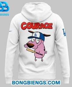 Los Angeles Dodgers x Courage Dog Hoodie