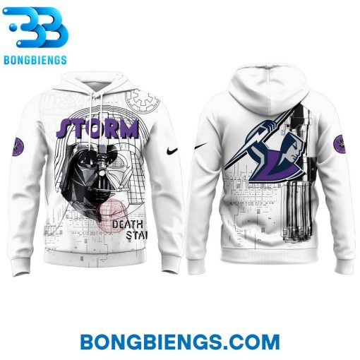 Melbourne Storm x Star Wars Death Star Hoodie