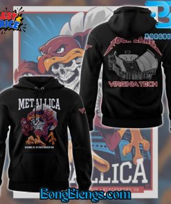 Metallica x Virginia Tech Hokies Lane Rocked Hoodie