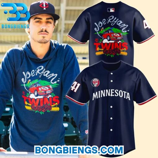 Minnesota Twins Joe Ryan x Homage x Grateful Dead Baseball Jersey