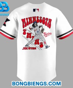 Minnesota Twins Joe Ryan x Homage x Grateful Dead White Baseball Jersey