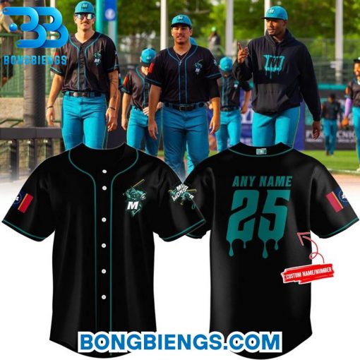 Mississippi Mud Monsters Limited Edition 2025 Black Baseball Jersey