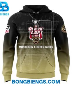 Muskegon Lumberjacks 2025 USHL Clark Cup Champions Hoodie