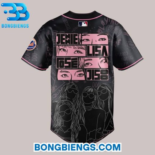 New York Mets x BLACKPINK 2025 World Tour New York Baseball Jersey