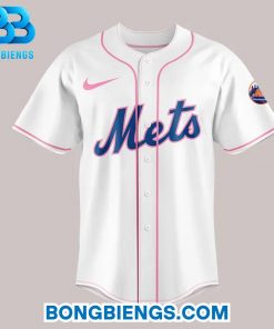 New York Mets x BLACKPINK 2025 World Tour New York Special Edition White Jersey
