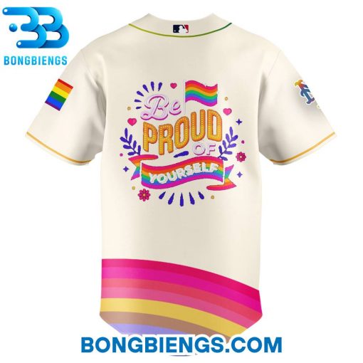 New York Yankees Be Pround Of Yourself Baseball Jersey