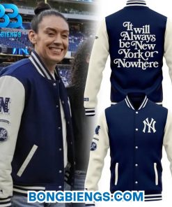 New York Yankees Special Edition Breanna Stewart Baseball Jacket