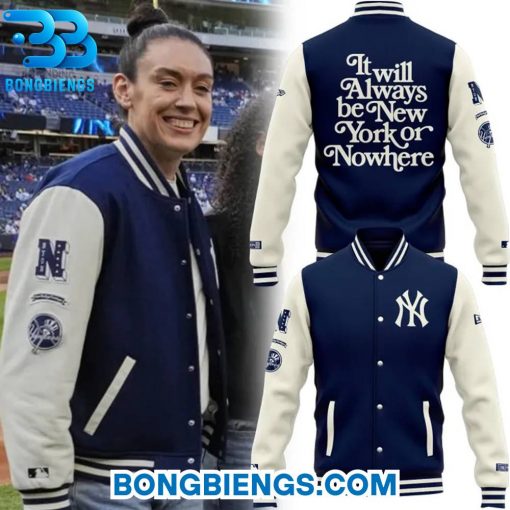 New York Yankees Special Edition Breanna Stewart Baseball Jacket