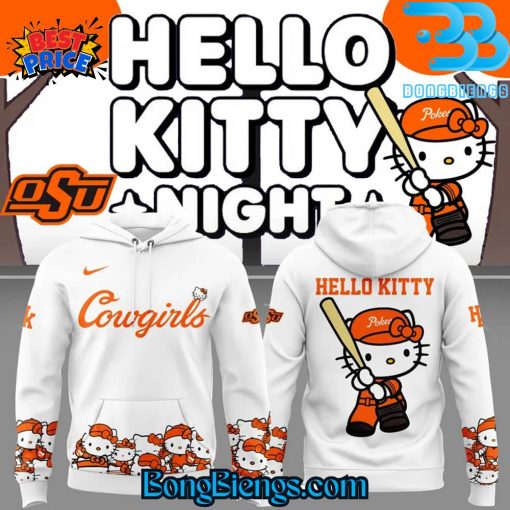 OSU Cowgirl Softball x Hello Kitty Hoodie