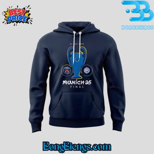 Paris Saint-Germain UEFA Champions League Munich 25 Final Hoodie