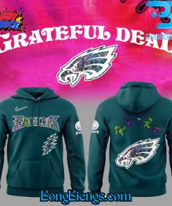 Philadelphia Eagles Grateful Dead Night Hoodie