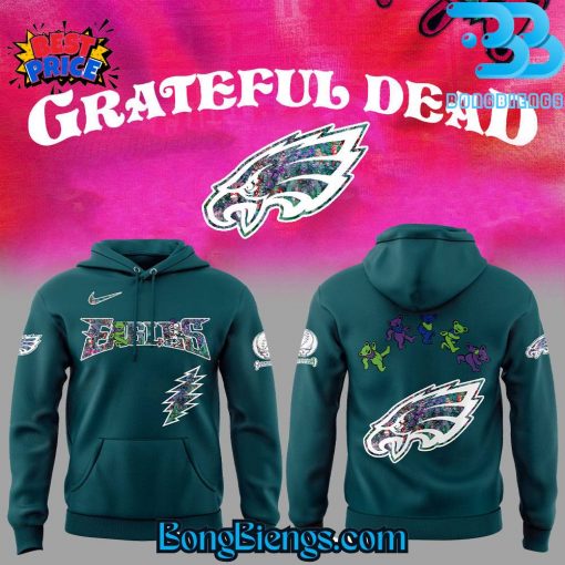 Philadelphia Eagles Grateful Dead Night Hoodie