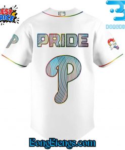Philadelphia Phillies LGBTQ Pride Night 2025 Baseball Jersey
