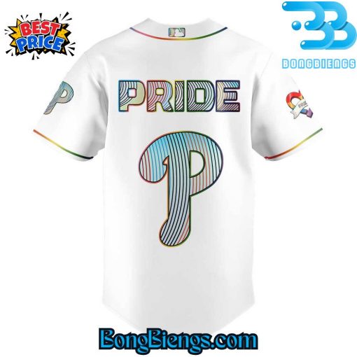 Philadelphia Phillies LGBTQ Pride Night 2025 Baseball Jersey