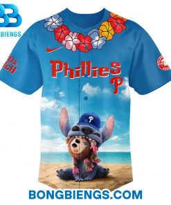 Philadelphia Phillies Special 2025 Lilo & Stitch Baseball Jersey