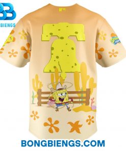 Philadelphia Phillies Special 2025 SpongeBob SquarePants Baseball Jersey