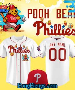 Philadelphia Phillies x Pooh Bear Limited Baseball Jersey