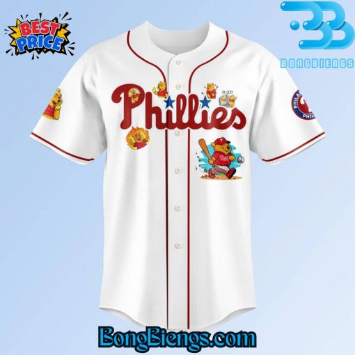 Philadelphia Phillies x Pooh Bear Limited Baseball Jersey