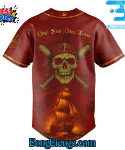 Pirates Of The Caribbean x Philadelphia Phillies Baseball Jersey