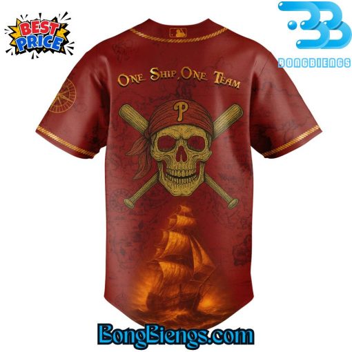 Pirates Of The Caribbean x Philadelphia Phillies Baseball Jersey