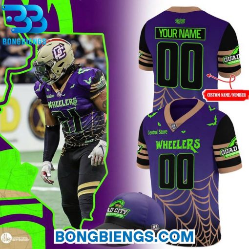 Quad City Steamwheelers Halloween Football Jersey