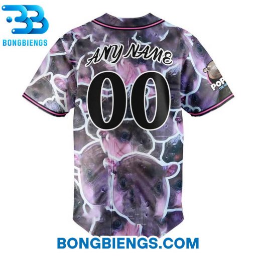 Richmond Flying Squirrels Love Poppy Custom Jersey