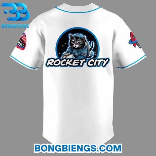 Rocket City Trash Pandas 2025 Cat Night Baseball Jersey