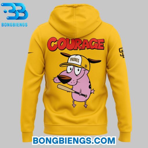 San Diego Padres x Courage Dog 2025 Hoodie