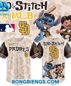 San Diego Padres x Lilo & Stitch 2025 Baseball Jersey