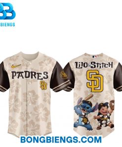 San Diego Padres x Lilo & Stitch 2025 Baseball Jersey