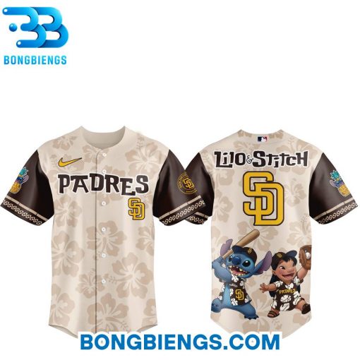 San Diego Padres x Lilo & Stitch 2025 Baseball Jersey