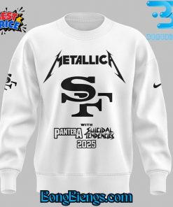 San Francisco 49ers x Metallica Tour 2025 Sweatshirt