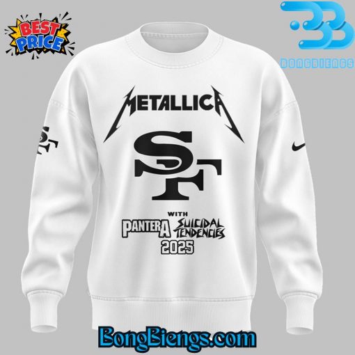 San Francisco 49ers x Metallica Tour 2025 Sweatshirt