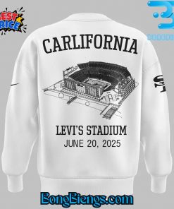 San Francisco 49ers x Metallica Tour 2025 Sweatshirt