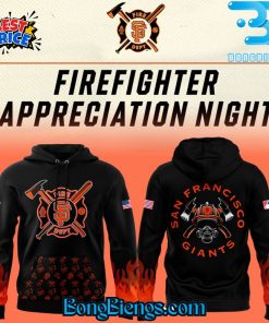 San Francisco Giants Firefighter Appreciation Night Hoodie