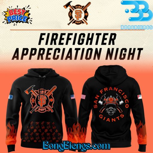 San Francisco Giants Firefighter Appreciation Night Hoodie