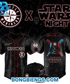Seattle Mariners 2025 Star Wars Night Baseball Jersey