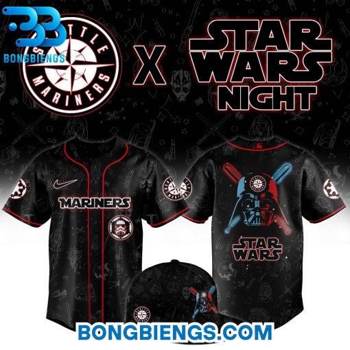 Seattle Mariners 2025 Star Wars Night Baseball Jersey