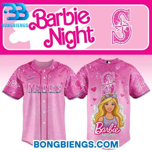 Seattle Mariners Barbie Night Jersey