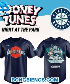 Seattle Mariners Looney Tunes Night Baseball Jersey