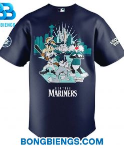 Seattle Mariners Looney Tunes Night Baseball Jersey