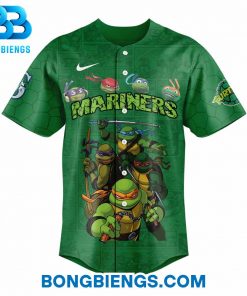 Seattle Mariners Teenage Mutant Ninja Turtles Baseball Jersey
