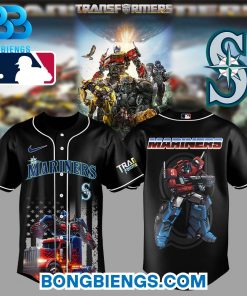 Seattle Mariners Transformers Optimus Prime Jersey