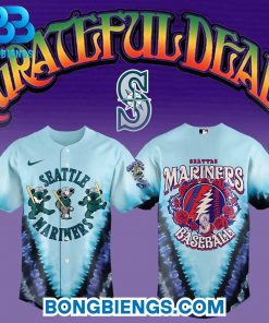 Seattle Mariners x Grateful Dead 60th Anniversary New Jersey