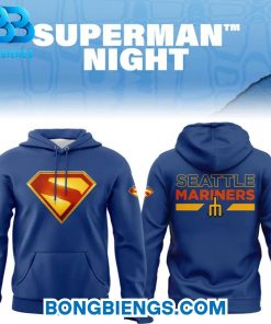 Seattle Mariners x Superman Night Hoodie